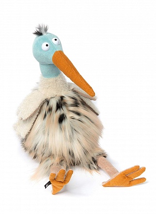 Мягкая игрушка – птичка Paul, размер 44 х 19 х 22 см. 